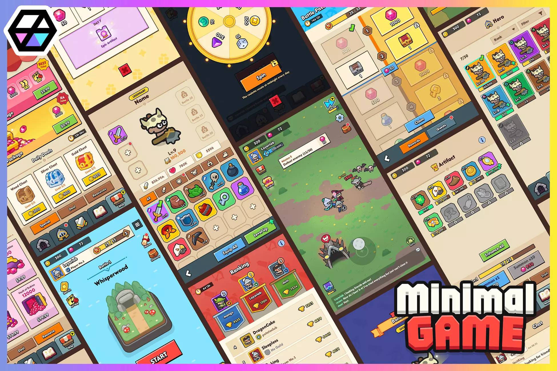 GUI Pro - Minimal Game Light